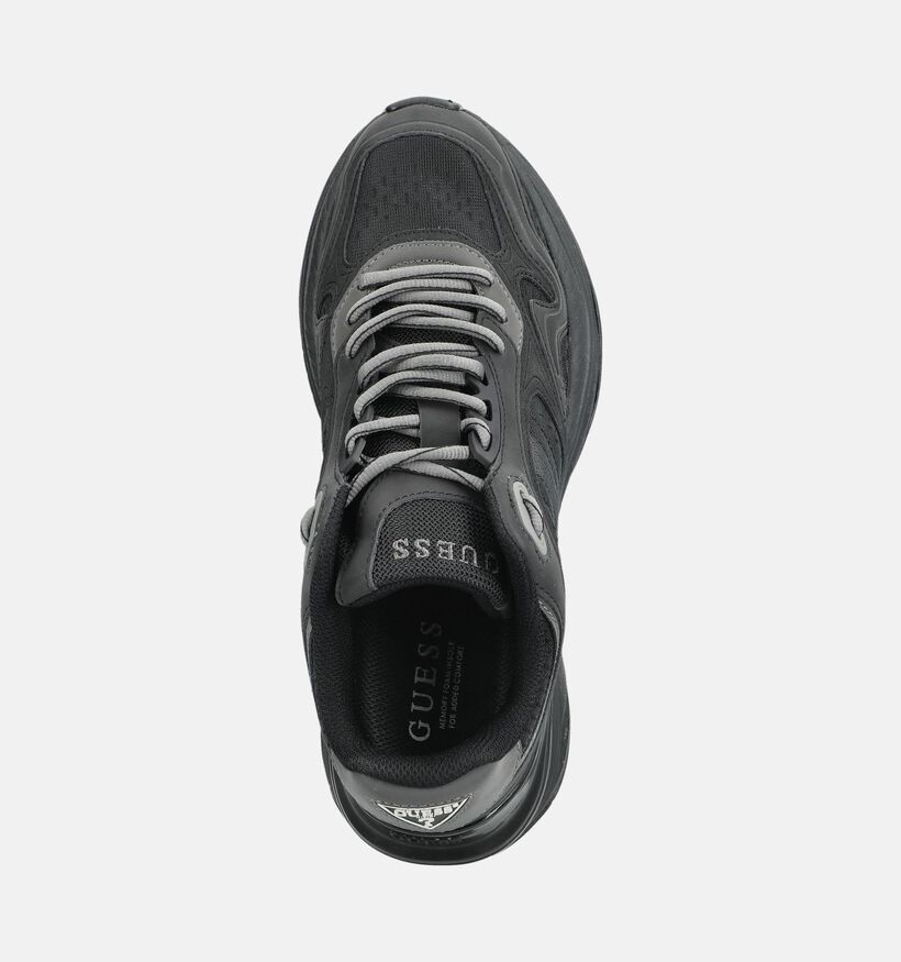 Guess Squan2 Chaussures plates en Noir pour hommes (375731) - pour semelles orthop&eacute;diques