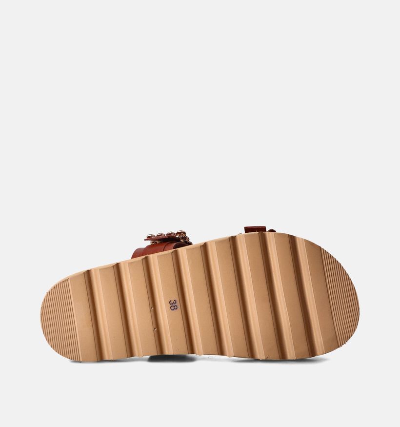 River Woods Alicia Cognac Slippers voor dames (356810)