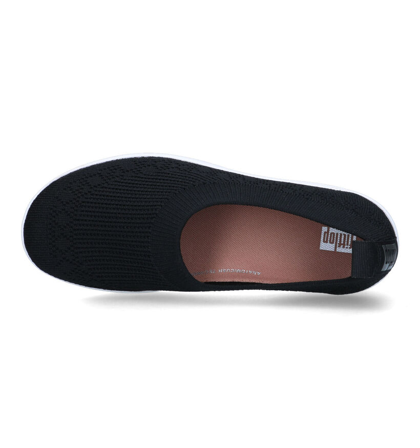 FitFlop Uberknit Ballerines en Noir pour femmes (320461)