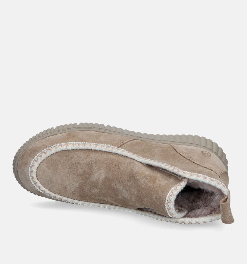 Tamaris Bottines Fourrées en Beige pour femmes (333107)
