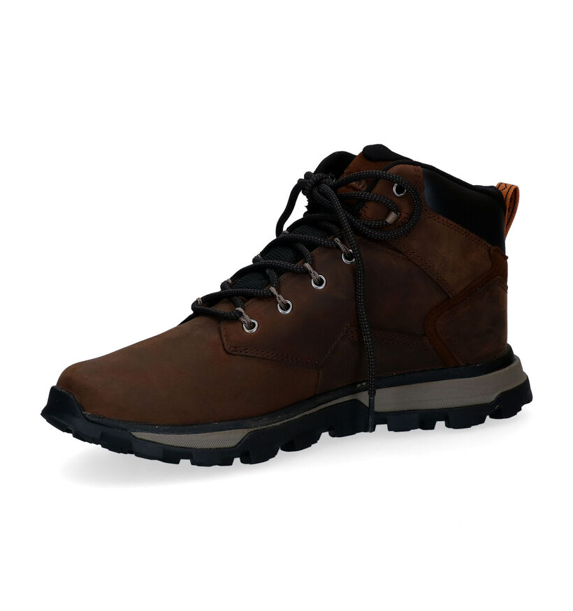 Timberland Treeline Trekker WP Bottes de randonnée en Brun pour hommes (313459) - pour semelles orthopédiques