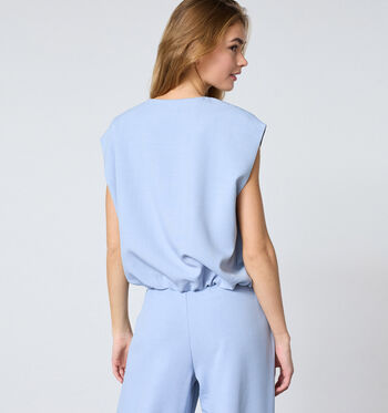 Sisters Point Vesten Blauw/Roze/Bordeaux