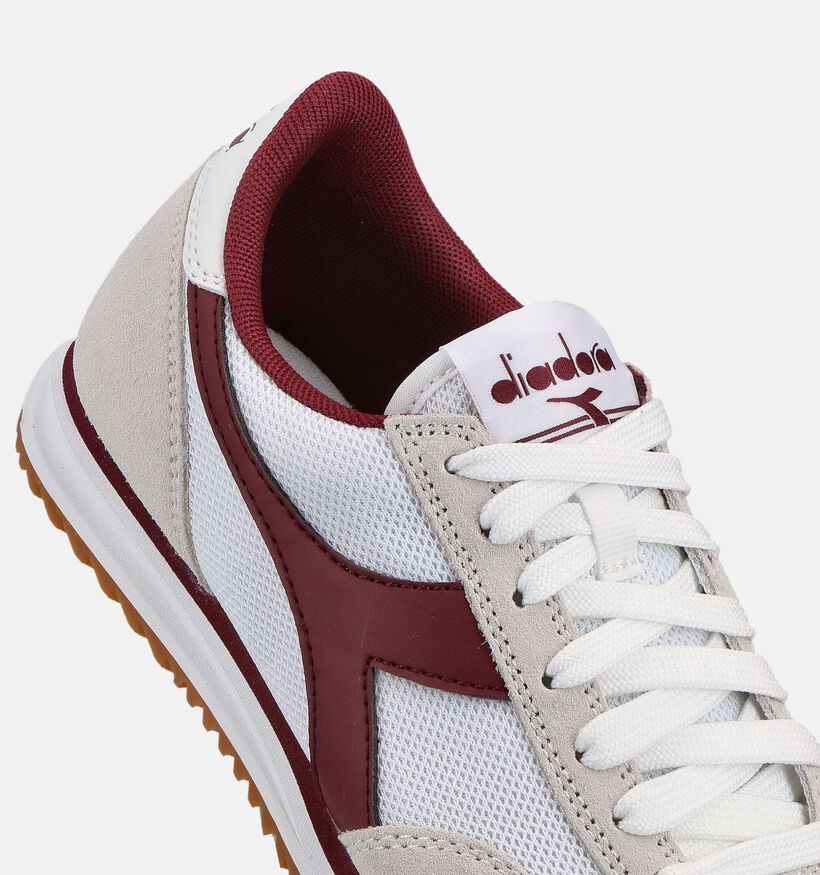 Diadora Cross Witte Sneakers voor dames (369037) - geschikt voor steunzolen