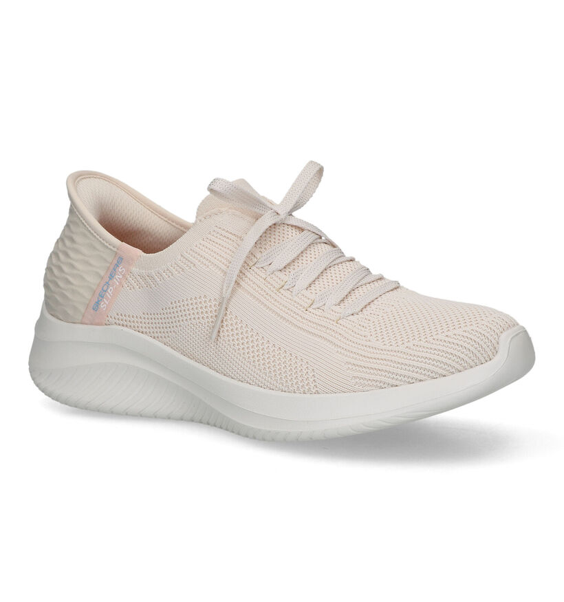 Skechers Ultra Flex 3.0 Brilliant Path Zwarte Slip-ins voor dames (328126) - geschikt voor steunzolen