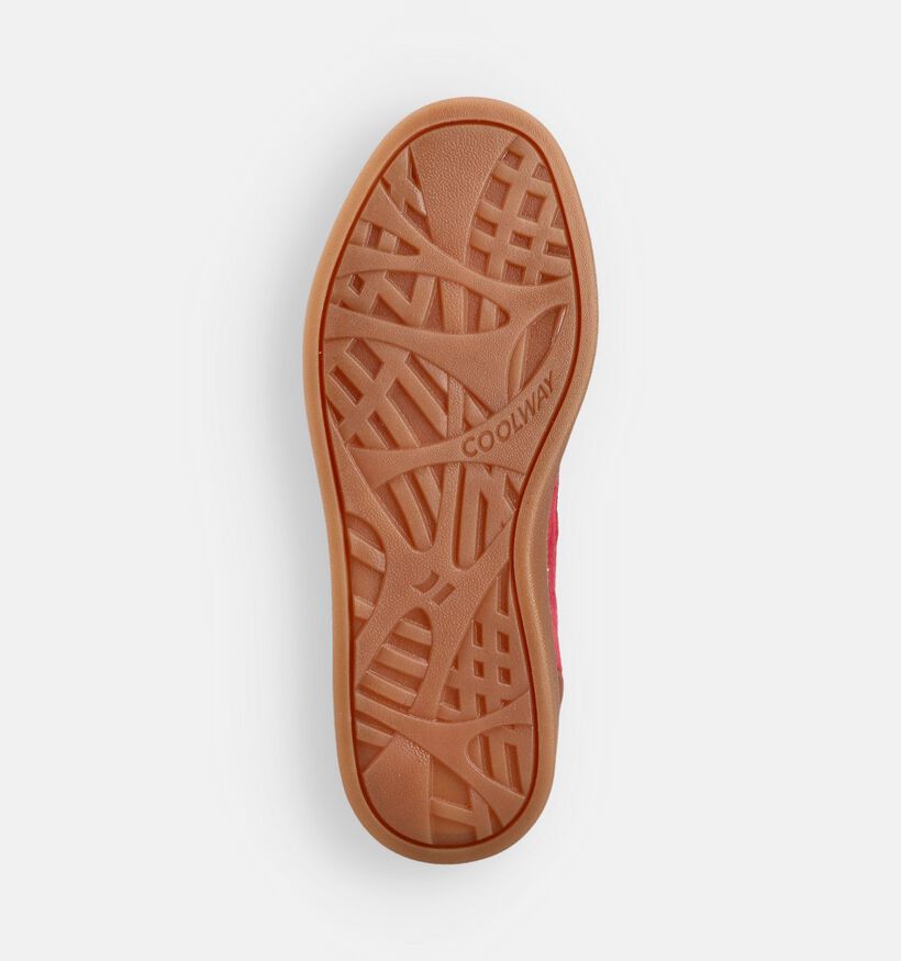 Coolway Duck Baskets en Rouge pour femmes (364657) - pour semelles orthopédiques