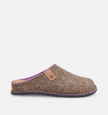 Rohde Pantoffels Bruin/Beige