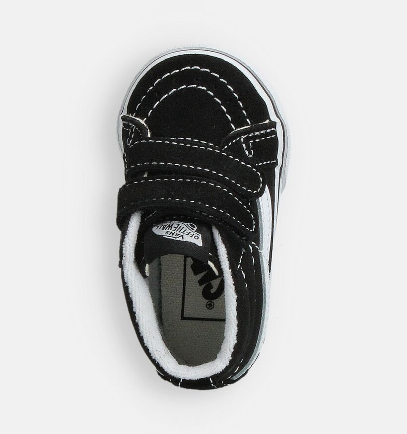 Vans SK8 Mid Reissue Baskets en Noir pour filles, garçons (361016)