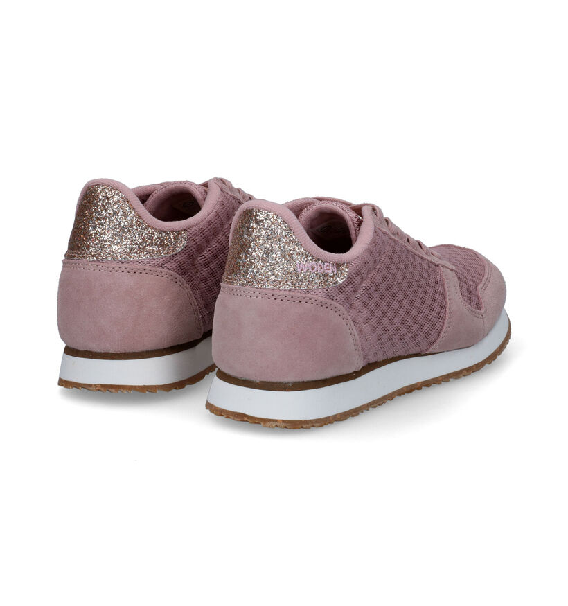 Woden Ydun Roze Sneakers voor dames (306957) - geschikt voor steunzolen