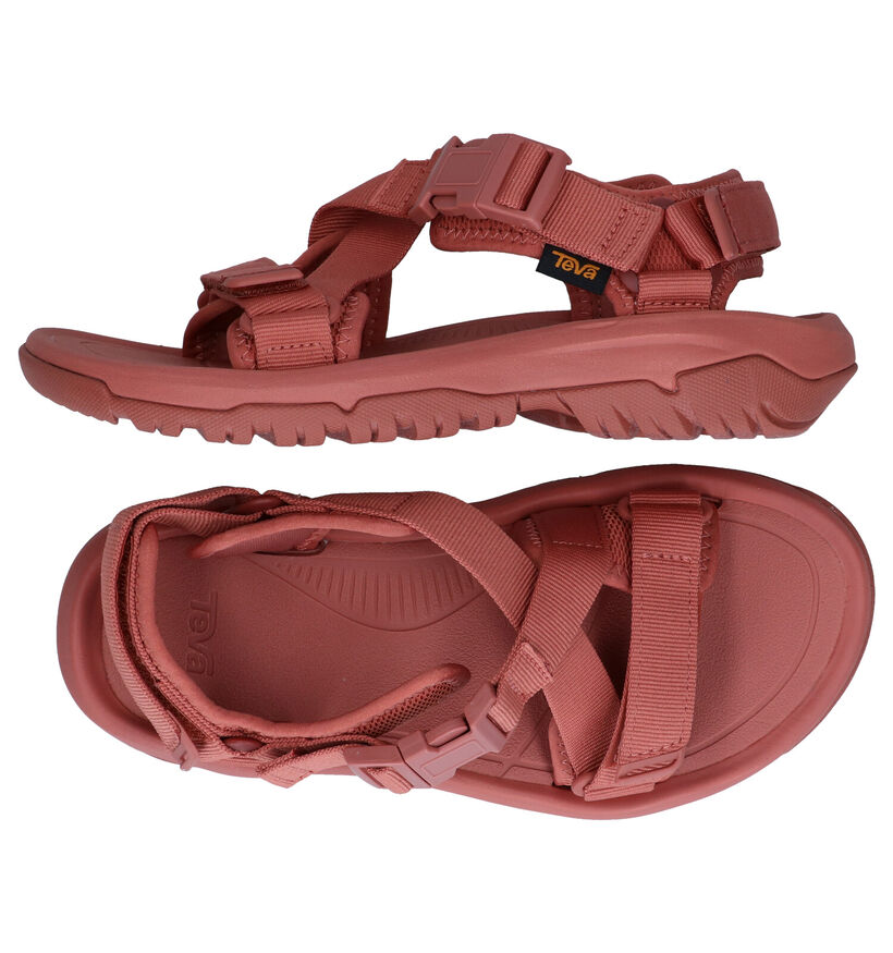 Teva Performance Oranje Sandalen in stof (289095)