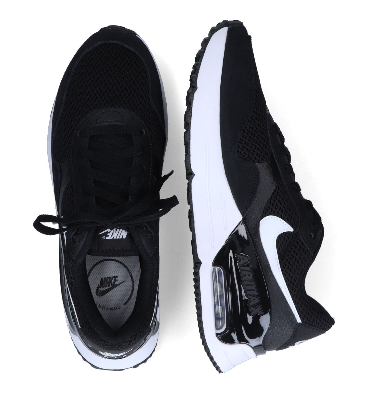 Zwarte lage sneakers heren sales