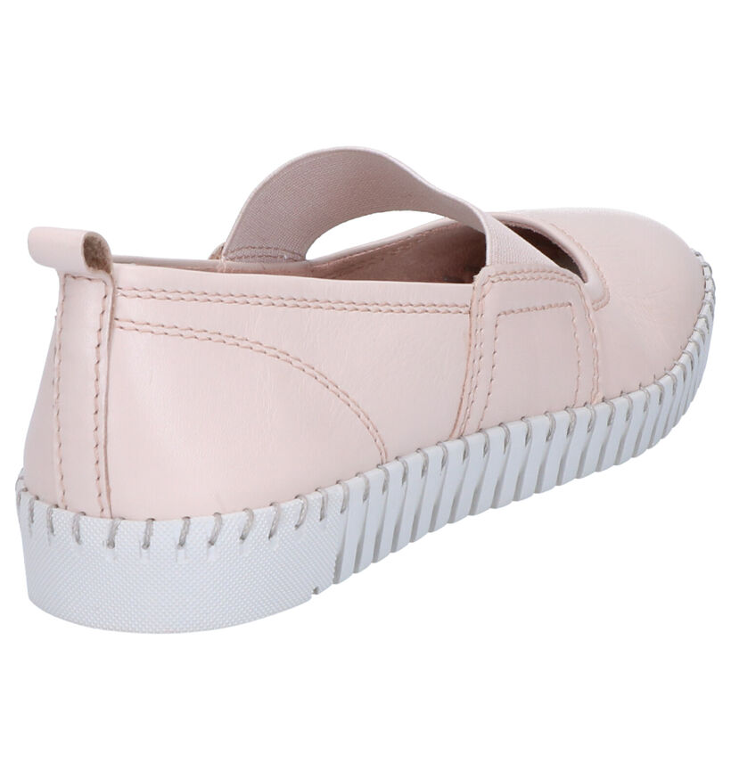 Marco Tozzi Ballerines en Rose clair en cuir (270770)