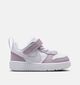 Nike Court Borough Low Paarse Sneakers voor meisjes (376156)