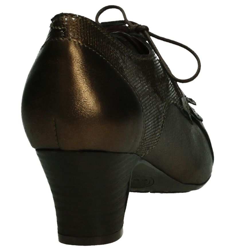 Brako Anatomics Escarpins montants en Bronze en cuir (196515)