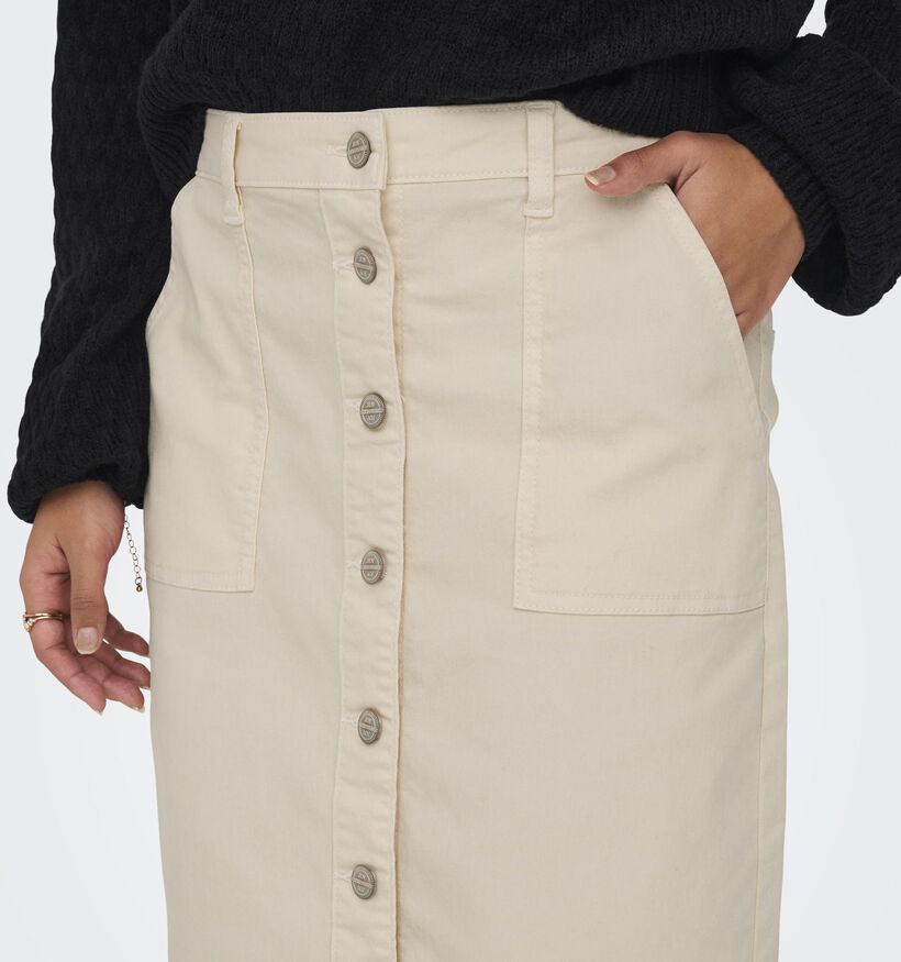 JDY Nora Beige Lange rok voor dames (337594)