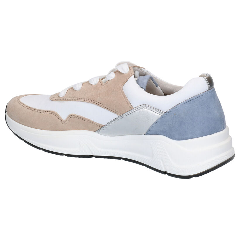 Gabor OptiFit Chaussures à lacets en Taupe en cuir (271542)