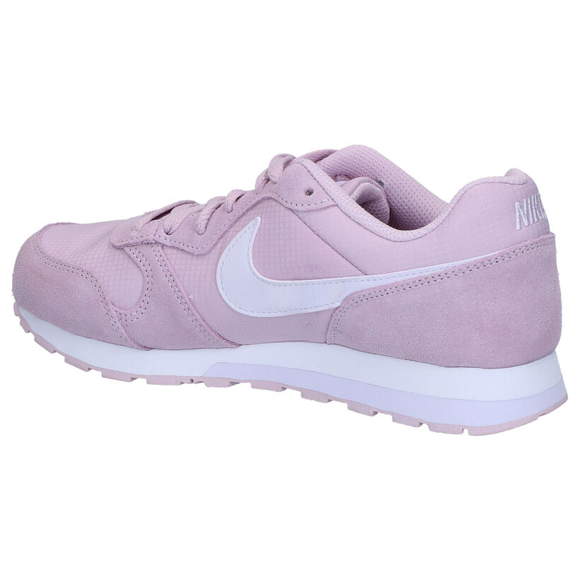 Nike MD Runner 2 Baskets en Mauve en textile (266039)