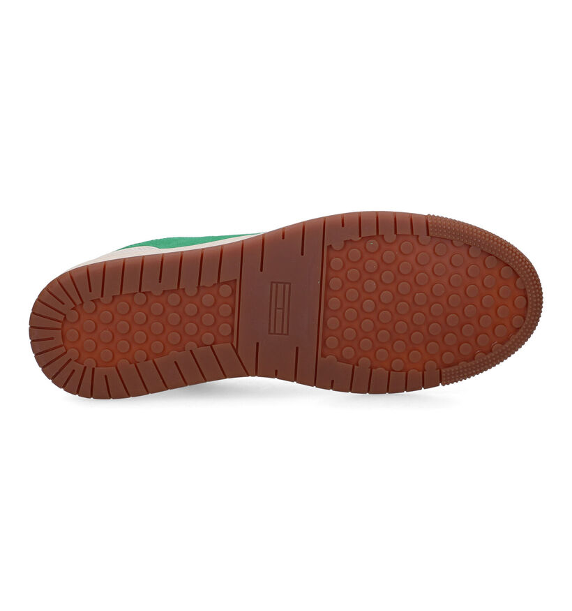 Tommy Hilfiger Tommy Jeans Baskets en Vert en nubuck (321220)