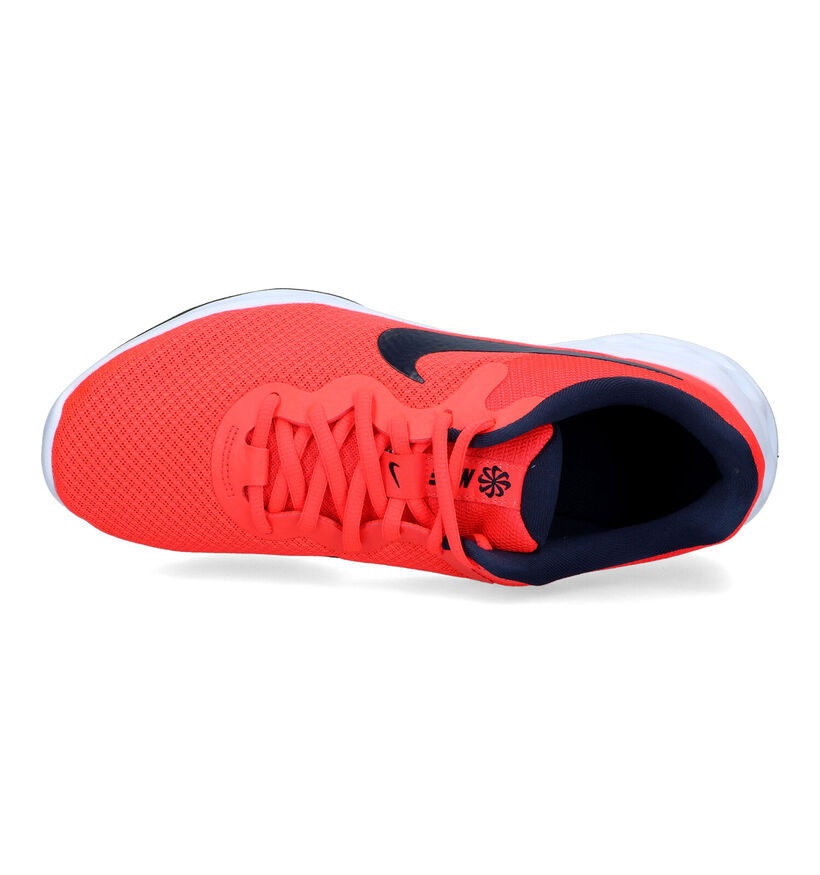Nike Revolution 6 Baskets en Noir en simili cuir (316490)