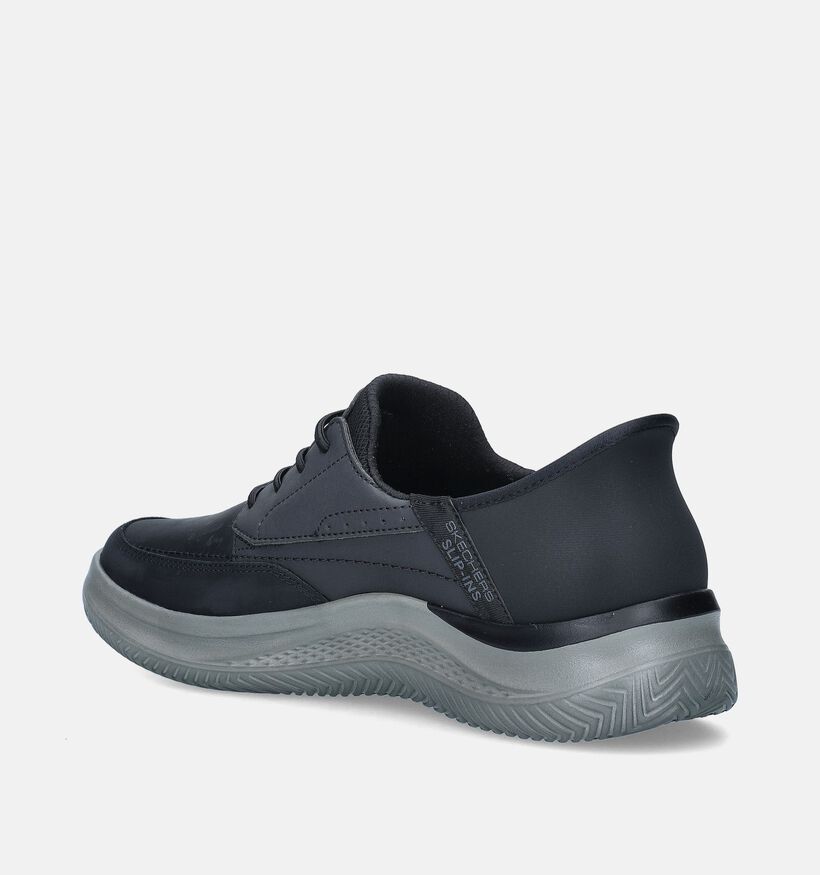Skechers Hasting Rory Chaussures à lacets en Noir pour hommes (346373)
