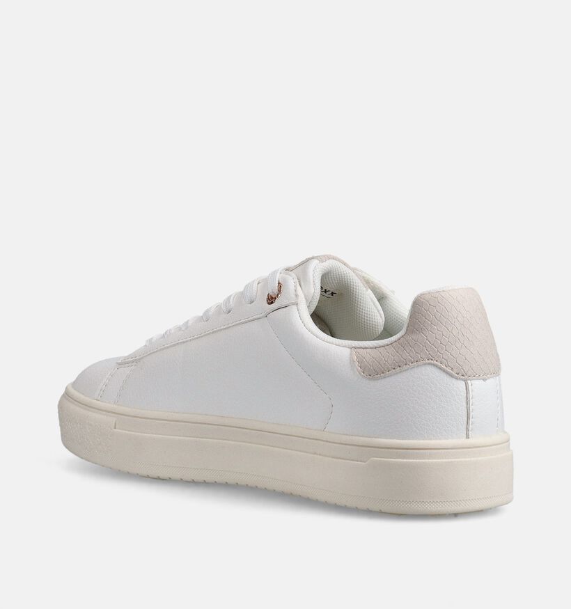 Mexx Tesi Rio Witte Sneakers voor dames (367251) - geschikt voor steunzolen