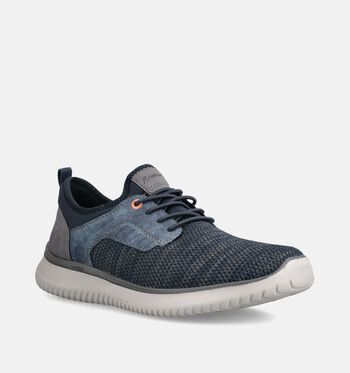 Rieker Chaussures plates Bleu
