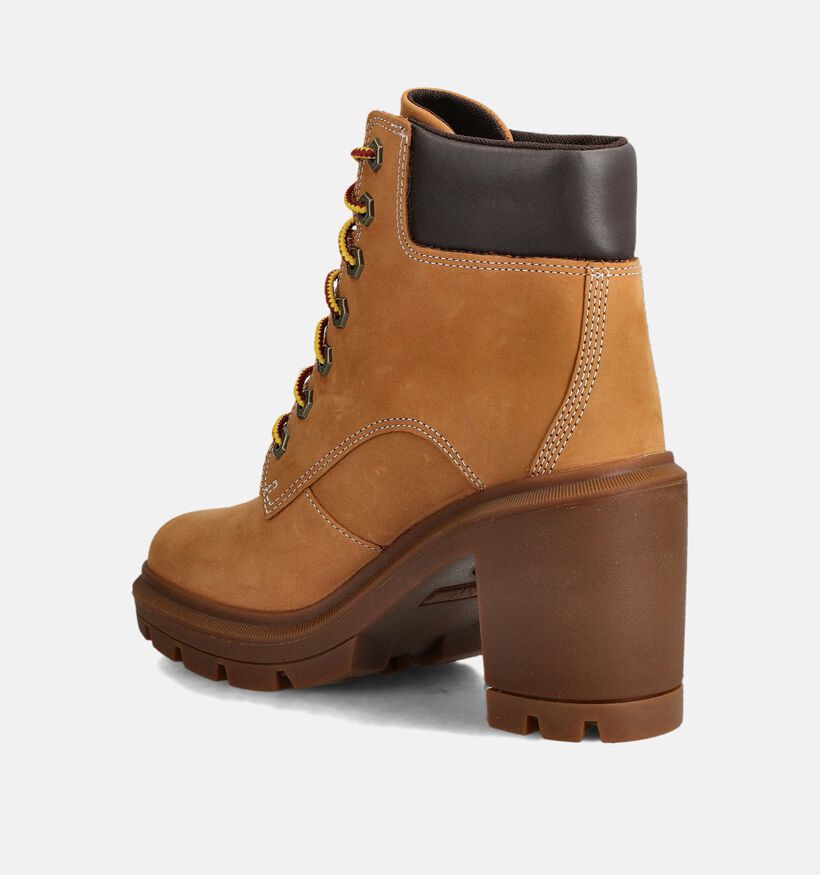 Timberland Allington Bottines à lacets en Camel pour femmes (360166) - pour semelles orthopédiques