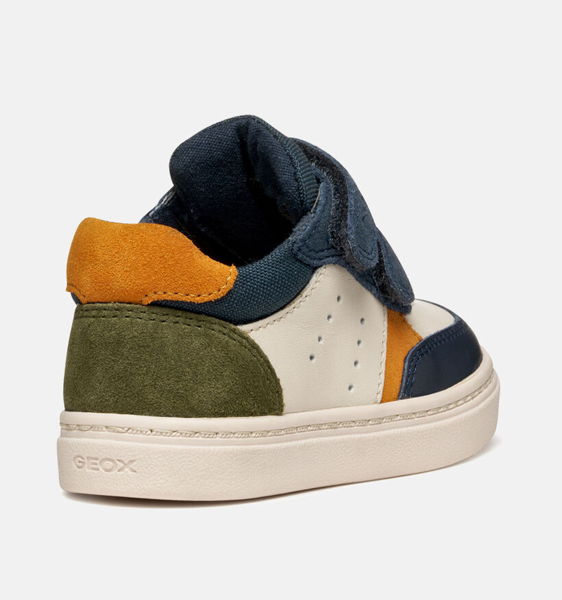 Geox Chaussures à Velcro en Ecru pour garçons (361950) - pour semelles orthopédiques