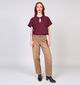 Vila Raya Jeans en Brun pour femmes (366146)