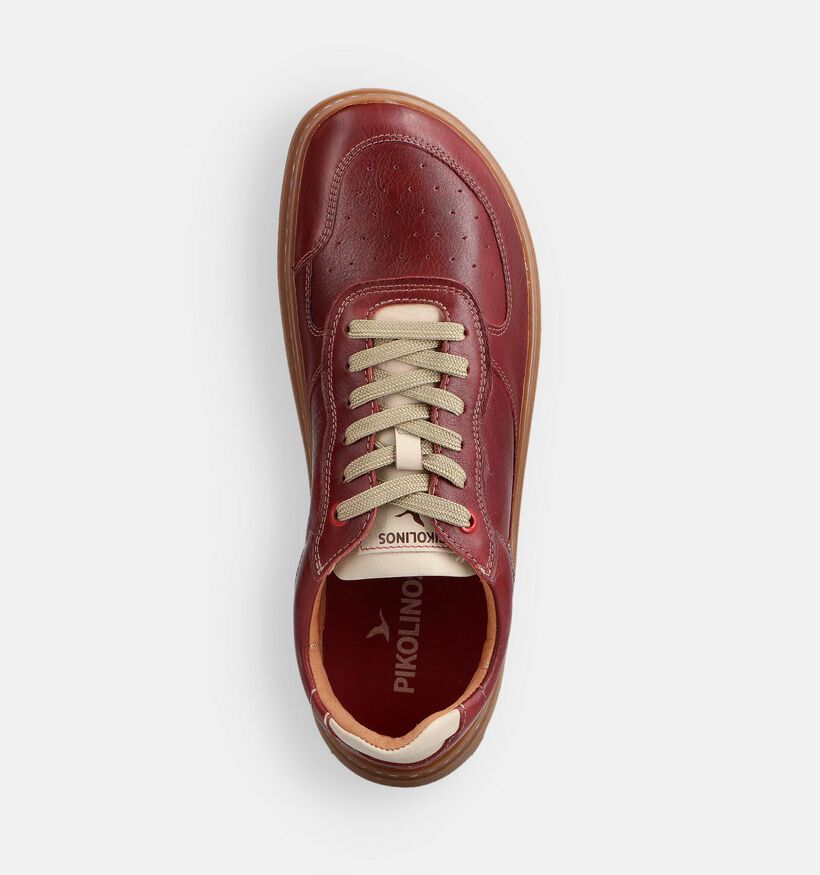 Pikolinos Bruine Veterschoenen voor heren (373351) - geschikt voor steunzolen