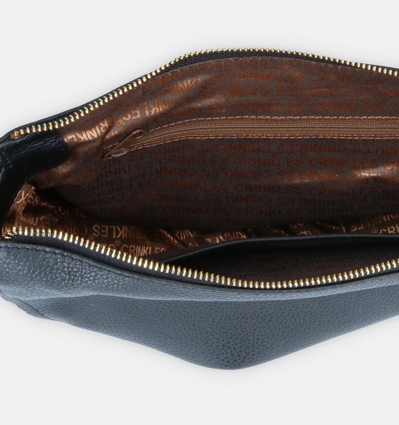 Crinkles Zwarte Crossbody Tas voor dames (332687)