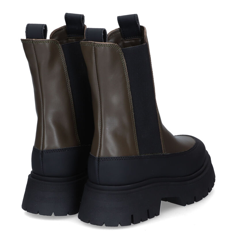 Tamaris Touch It Kaki Chelsea Boots voor dames (315460)
