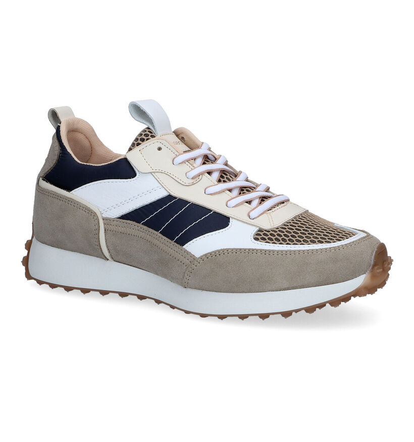 Goosecraft Dane Beige Sneakers voor heren (309802) - geschikt voor steunzolen