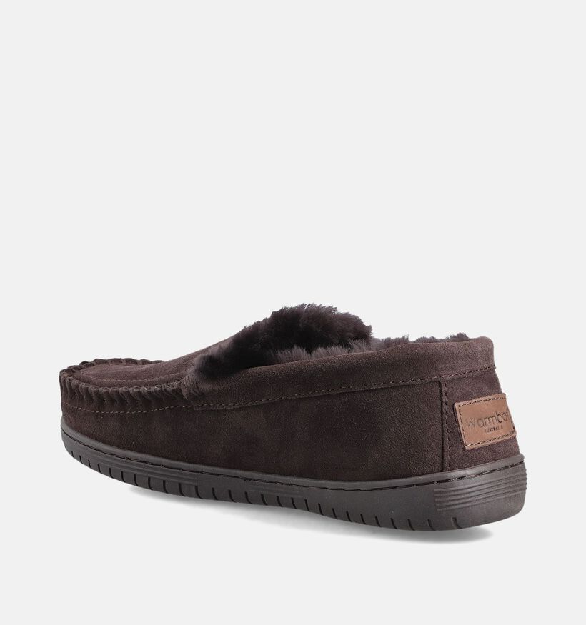 Grizzly Gesloten pantoffels Bruin voor heren (363337)