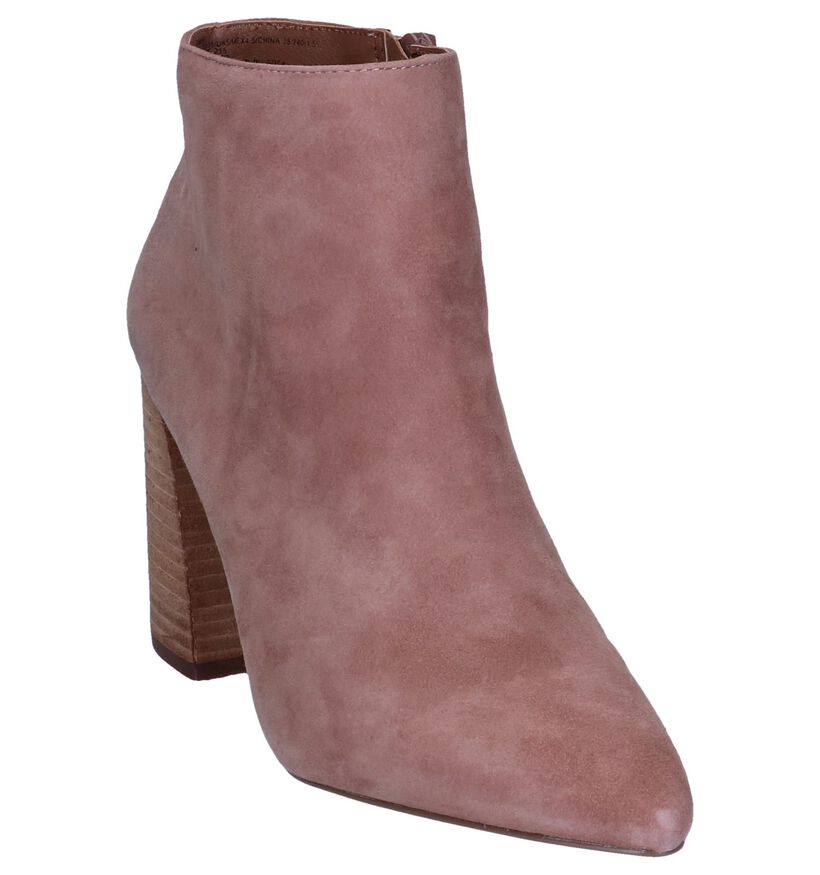 Steve Madden Bottillons en Rose foncé en daim (241572)