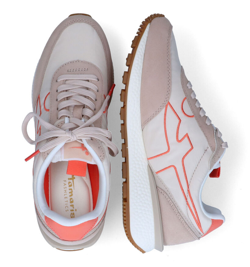 Tamaris Witte Sneakers in stof (306349)