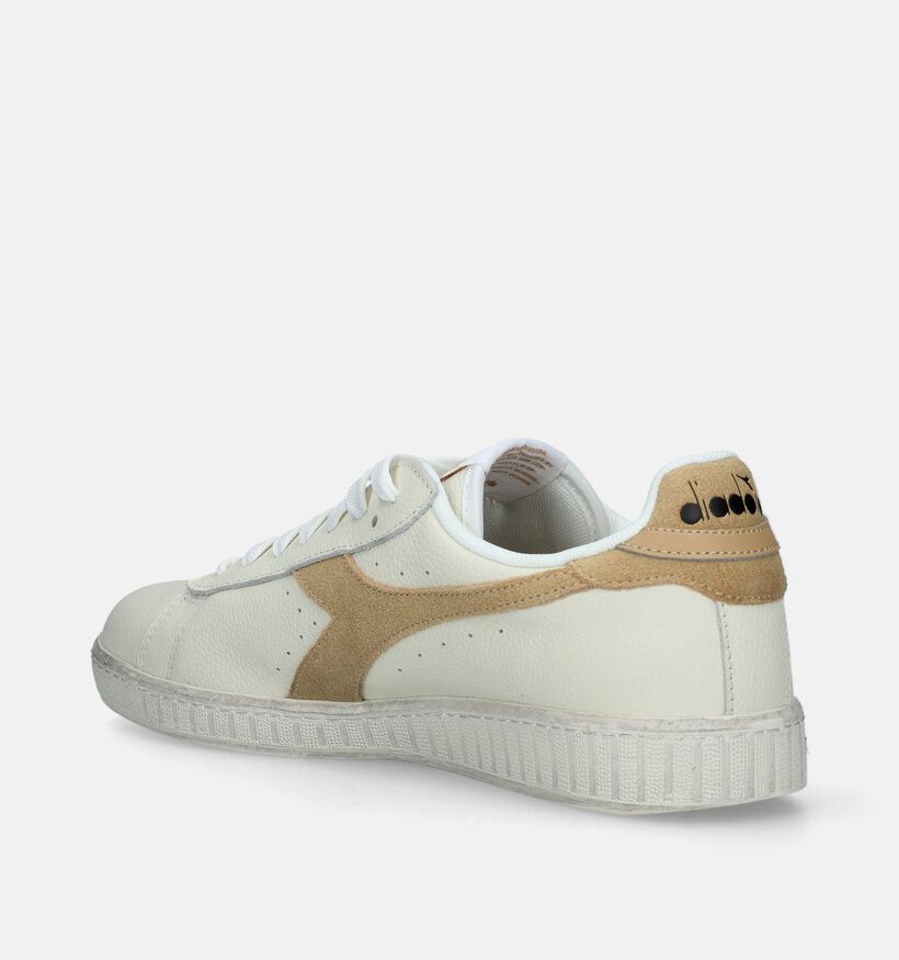 Diadora Game I Low Waxed Baskets en Blanc pour hommes (336082)