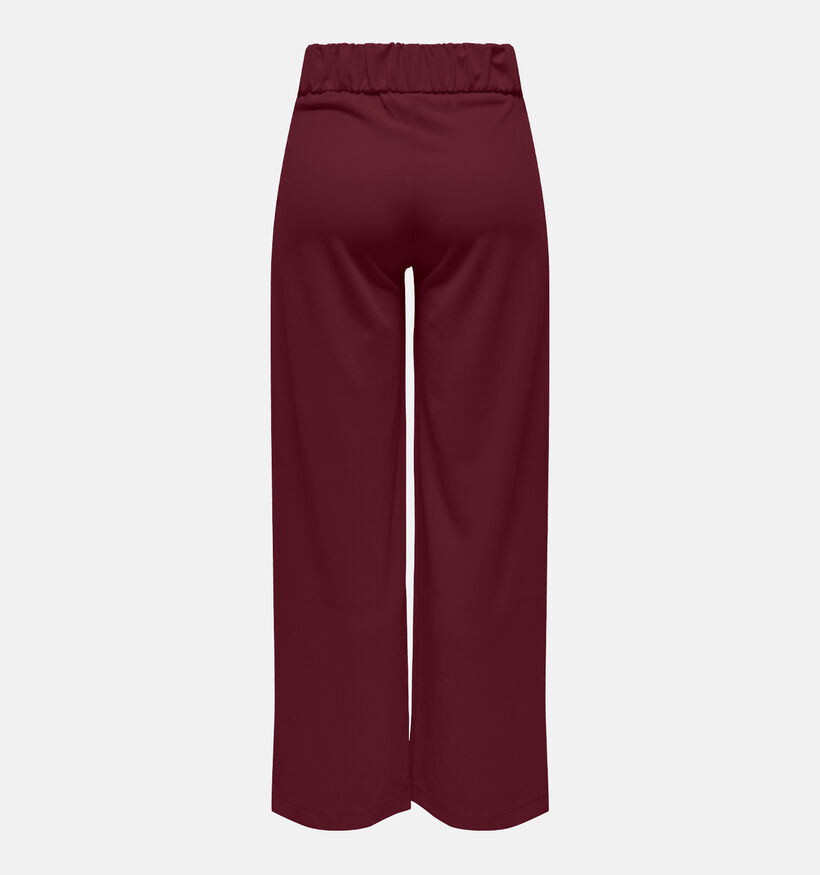 JDY Pantalons classiques en Bordeaux L34 pour femmes (359981)