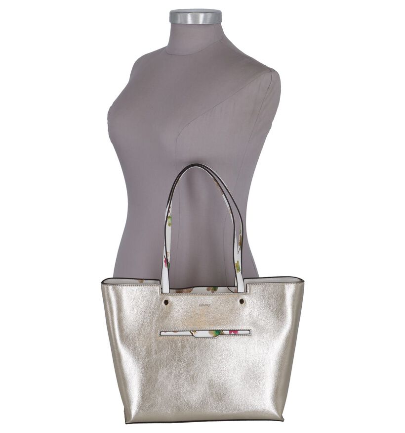 Emmy Wieleman Sakura Cabas en Or en simili cuir (245968)