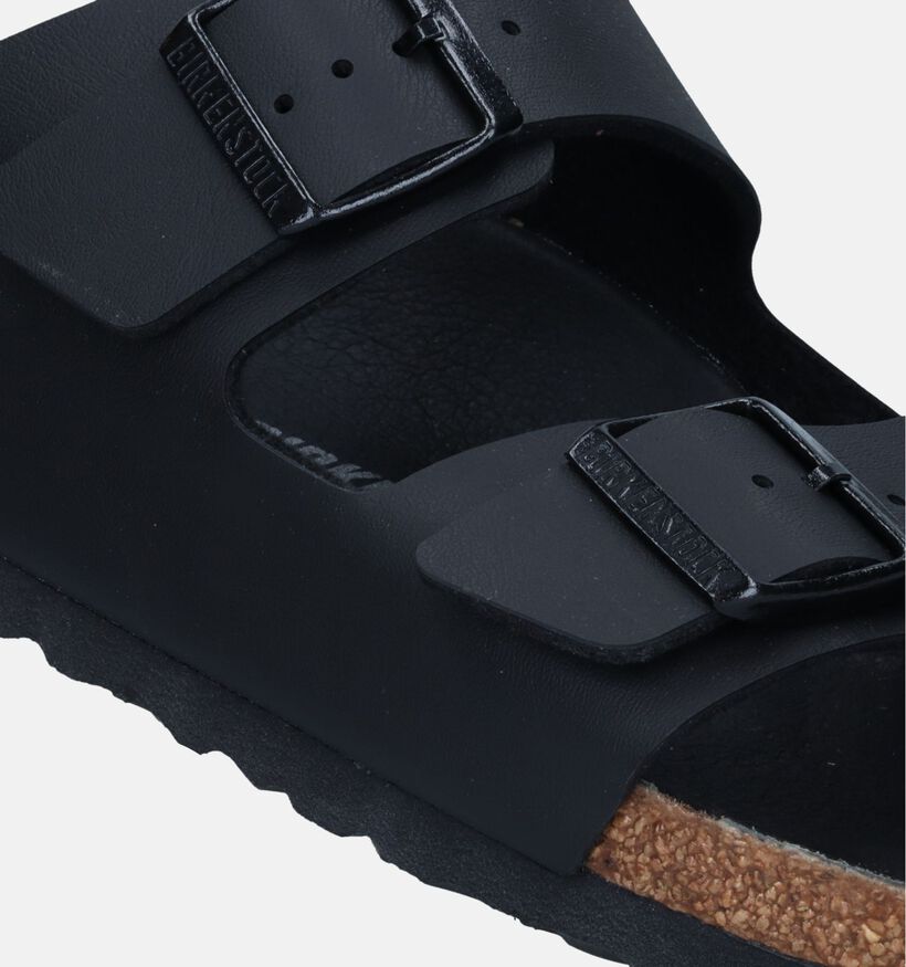 Birkenstock Arizona Zwarte Slippers voor heren (213368)