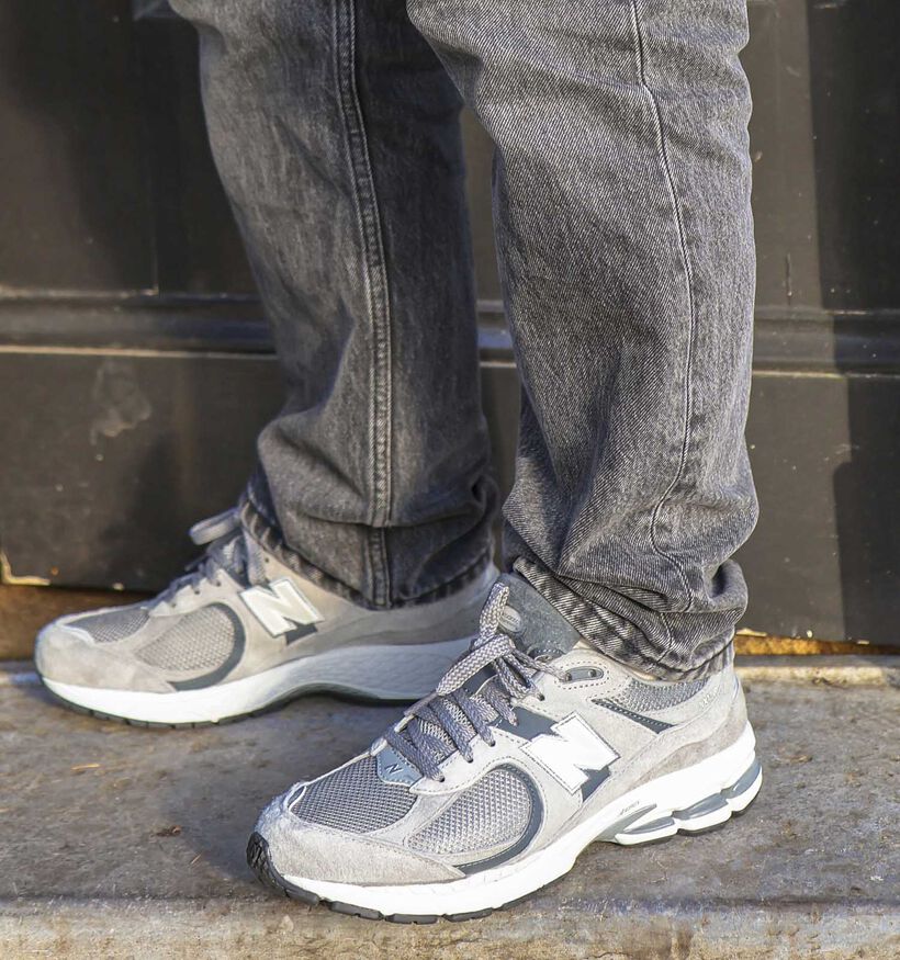 New Balance 2002 Baskets en Gris pour hommes (366250) - pour semelles orthop&eacute;diques