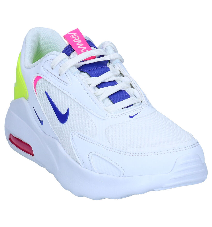 Nike Air Max Bolt Baskets en Blanc en simili cuir (284565)