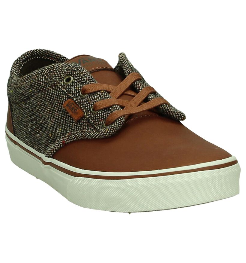 Bruine Vans Atwood Deluxe Skateschoen, , pdp