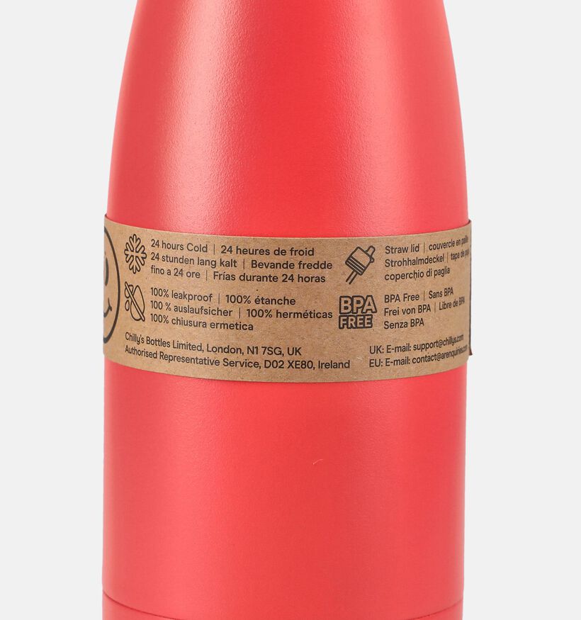 Chilly's Kids Bottle Roze Drinkbus 350ml voor jongens, meisjes (383672)