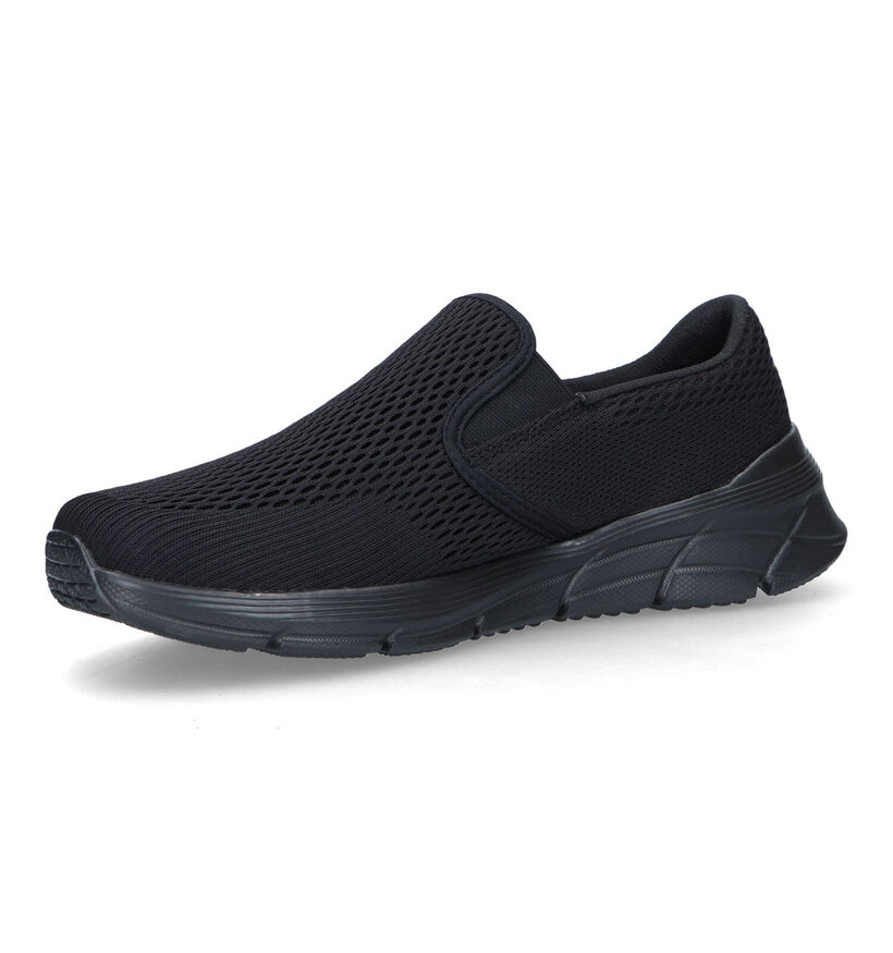 Skechers Equalizer Relaxed Fit Slip-on baskets en Noir pour hommes (339690)