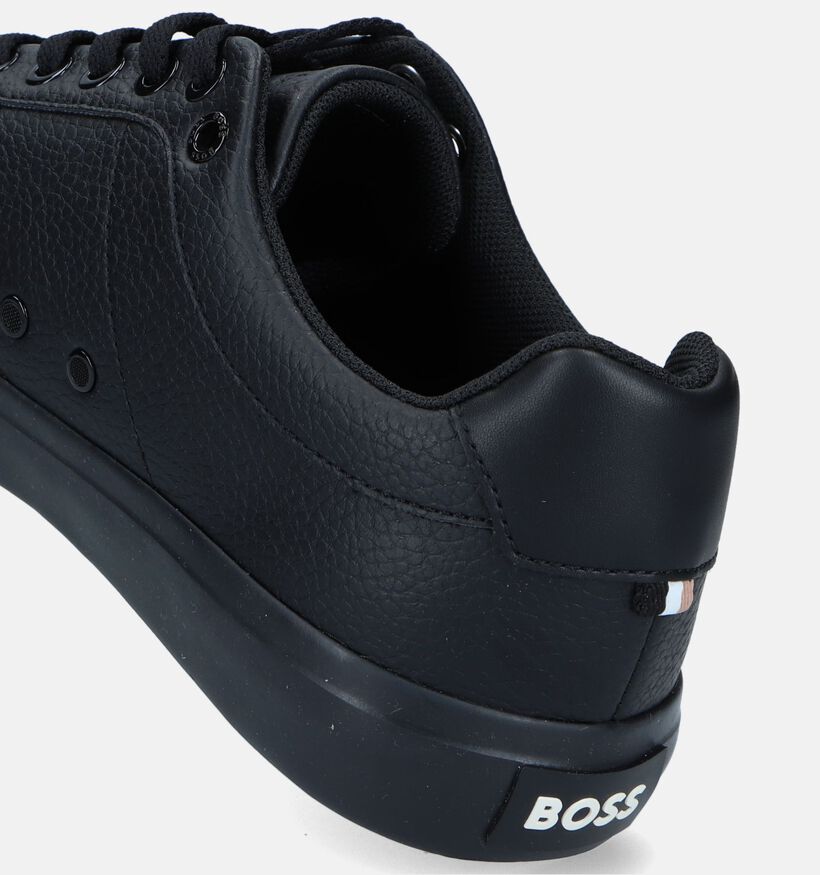 BOSS Aiden Tenn Chaussures avec lacets en Noir pour hommes (343650) - pour semelles orthopédiques