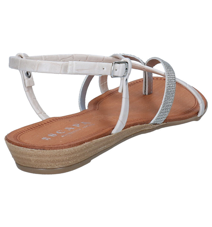 Scapa Witte Sandalen in kunstleer (288765)