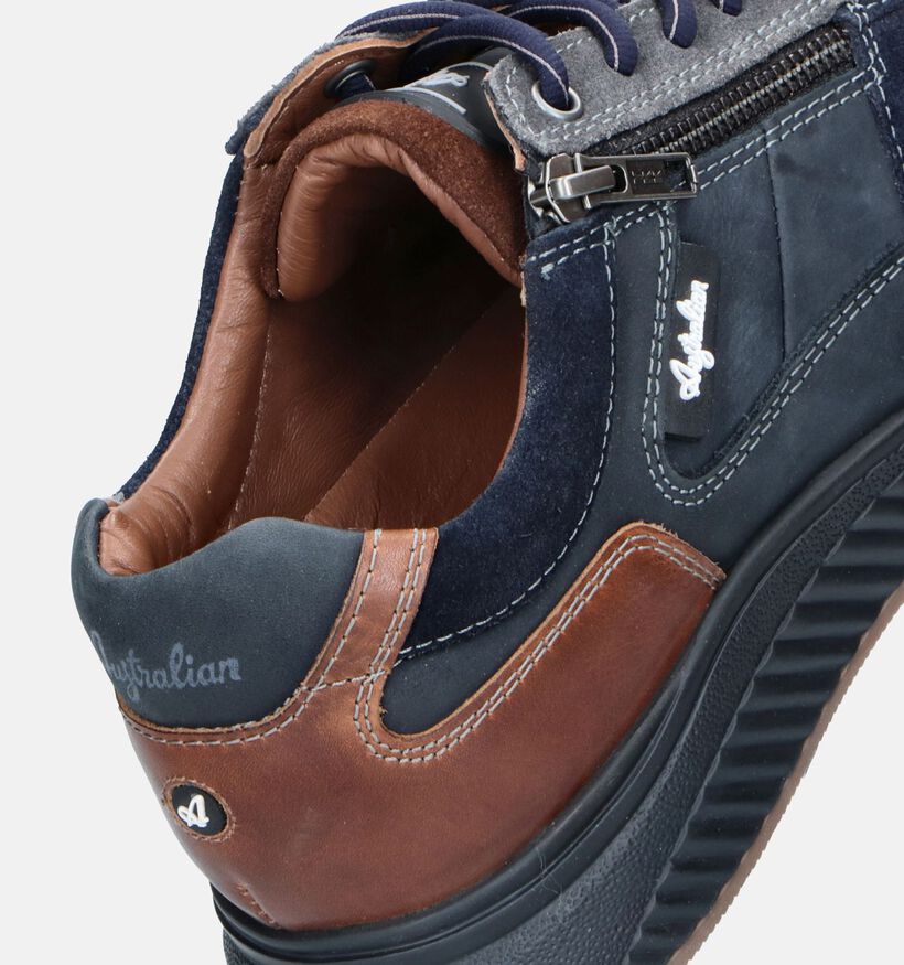 Australian Maurizio Chaussures à lacets en Bleu pour hommes (346948) - pour semelles orthopédiques