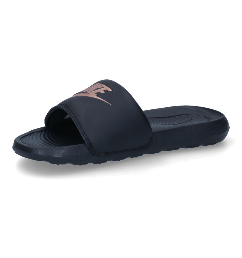 Nike Victori One Claquettes de piscine en Jaune pour femmes (302553)