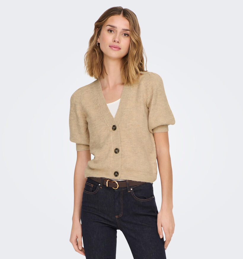 JDY Drea Bruine Korte Cardigan voor dames (337690)