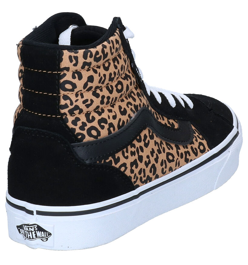 Vans Filmore Hi Vansguard Baskets en noir pour femmes (328036)
